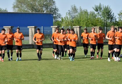 Wspólny trening zawodników drużyn U21 i U18