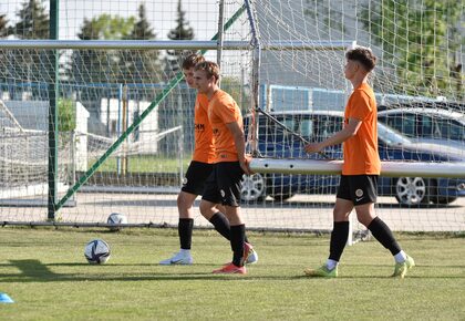 Wspólny trening zawodników drużyn U21 i U18