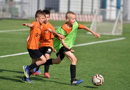 Poniedziałkowy trening naszych zespołów