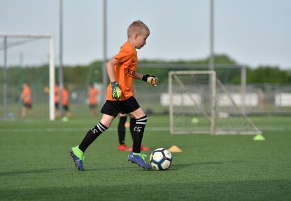 Poniedziałkowy trening naszych zespołów