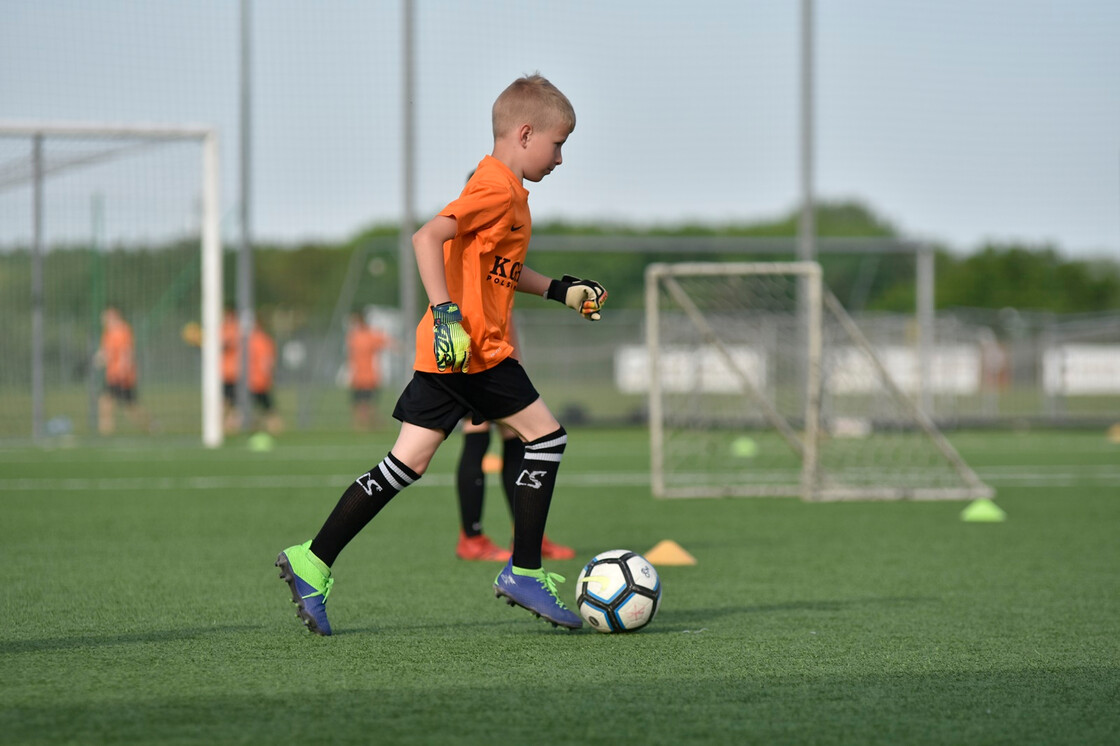 Poniedziałkowy trening naszych zespołów