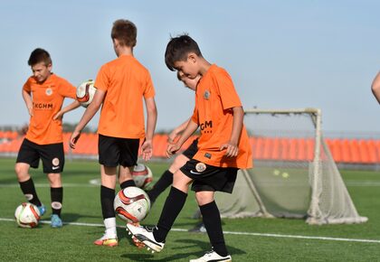 Poniedziałkowy trening naszych zespołów