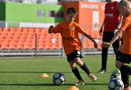 Poniedziałkowy trening naszych zespołów