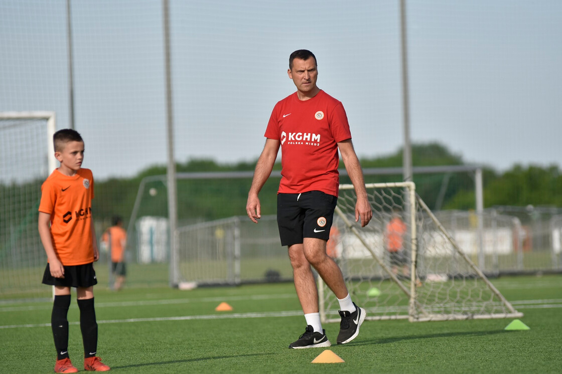 Poniedziałkowy trening naszych zespołów Poniedziałkowy trening naszych zespołów