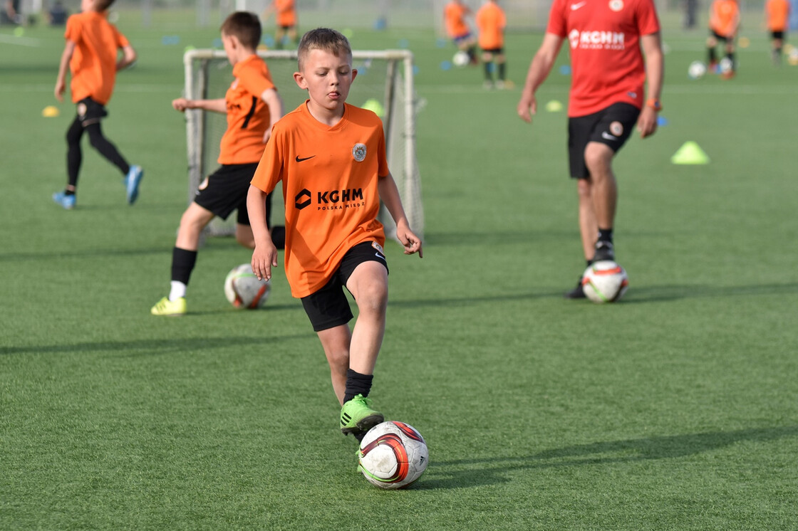 Poniedziałkowy trening naszych zespołów Poniedziałkowy trening naszych zespołów
