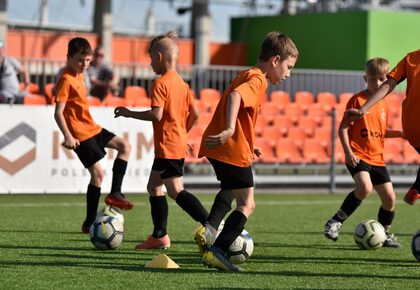 Poniedziałkowy trening naszych zespołów