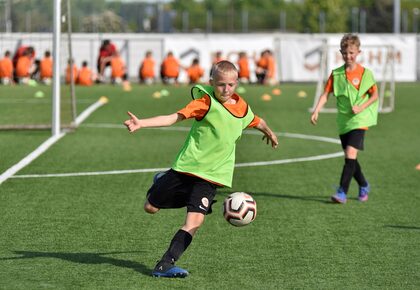 Poniedziałkowy trening naszych zespołów