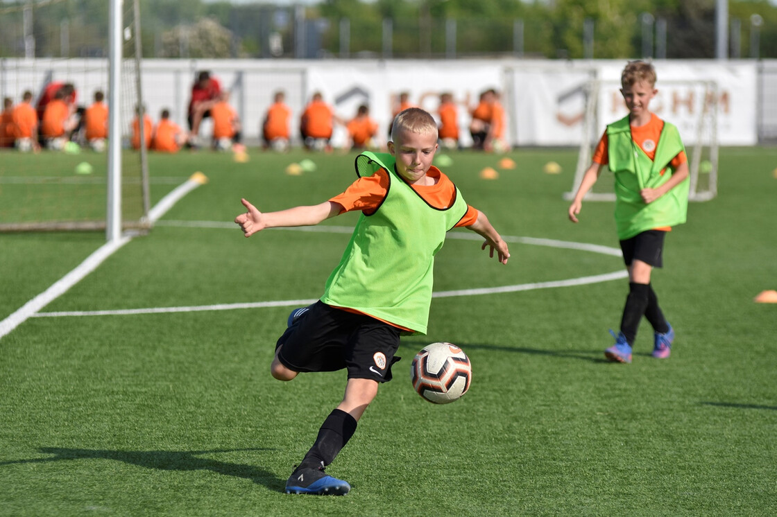 Poniedziałkowy trening naszych zespołów