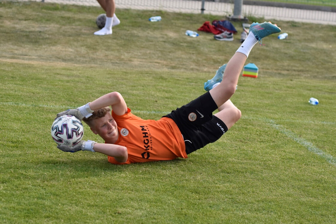 Poniedziałkowy trening naszych zespołów