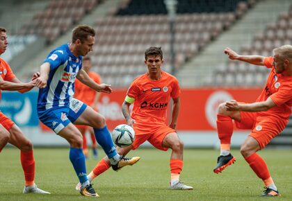 eWinner 2 liga: KGHM Zagłębie II Lubin - Pogoń Siedlce | FOTO