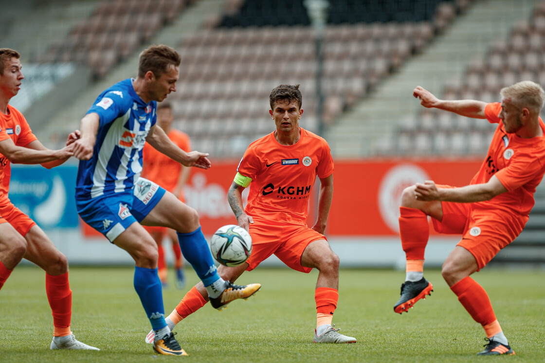 eWinner 2 liga: KGHM Zagłębie II Lubin - Pogoń Siedlce | FOTO