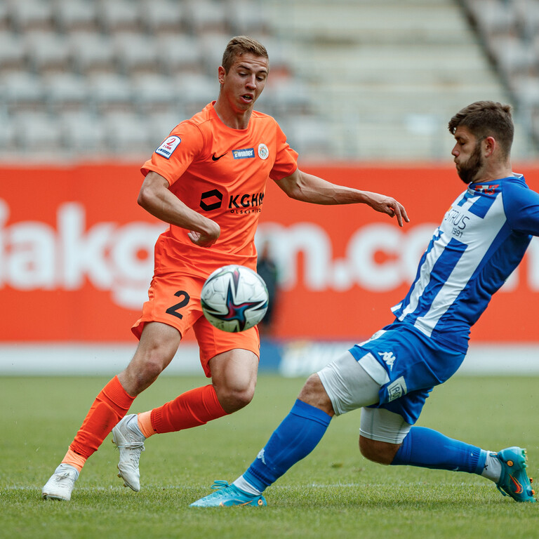 eWinner 2 liga: KGHM Zagłębie II Lubin - Pogoń Siedlce | FOTO