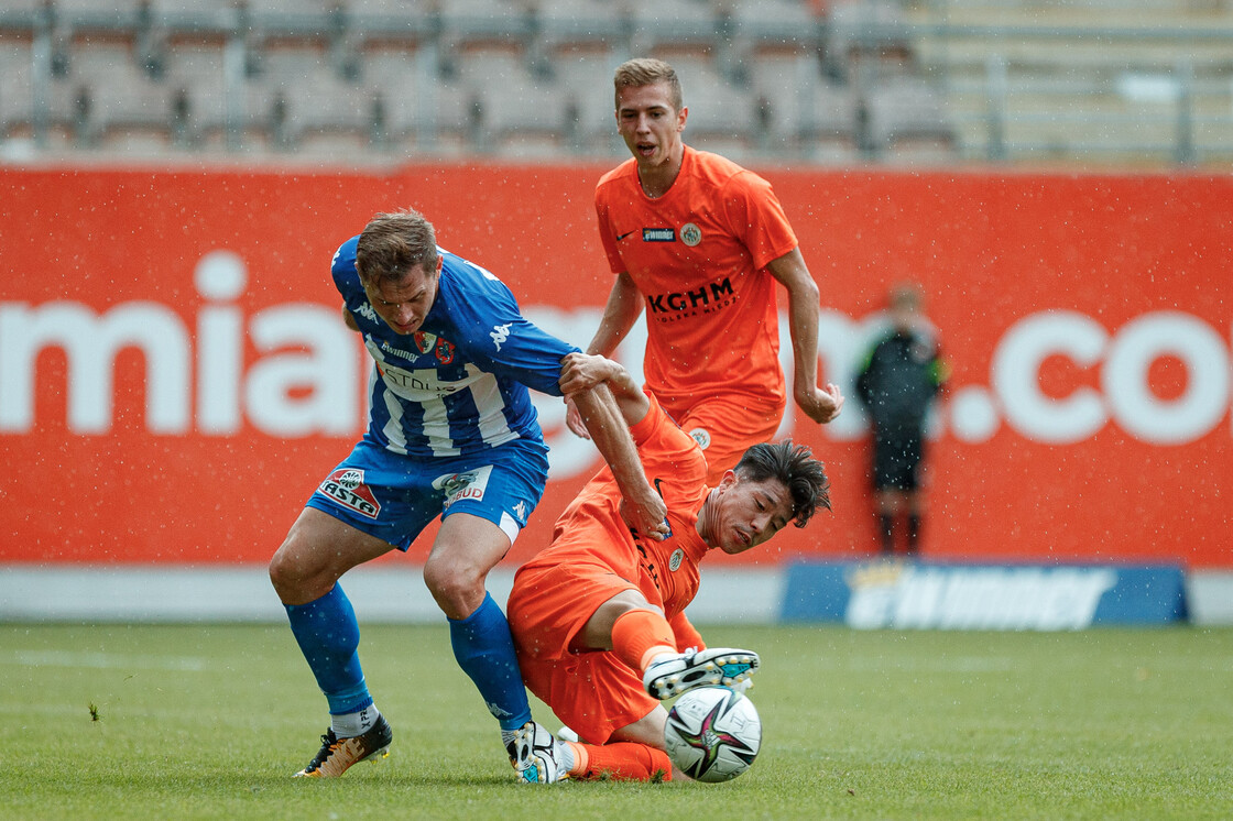 eWinner 2 liga: KGHM Zagłębie II Lubin - Pogoń Siedlce | FOTO