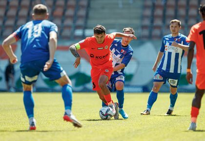 eWinner 2 liga: KGHM Zagłębie II Lubin - Pogoń Siedlce | FOTO