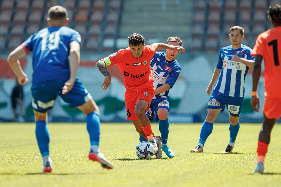 eWinner 2 liga: KGHM Zagłębie II Lubin - Pogoń Siedlce | FOTO