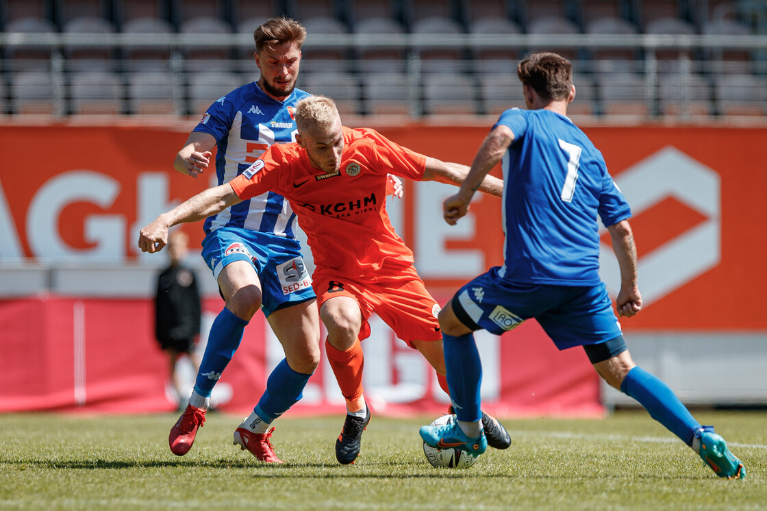 eWinner 2 liga: KGHM Zagłębie II Lubin - Pogoń Siedlce | FOTO