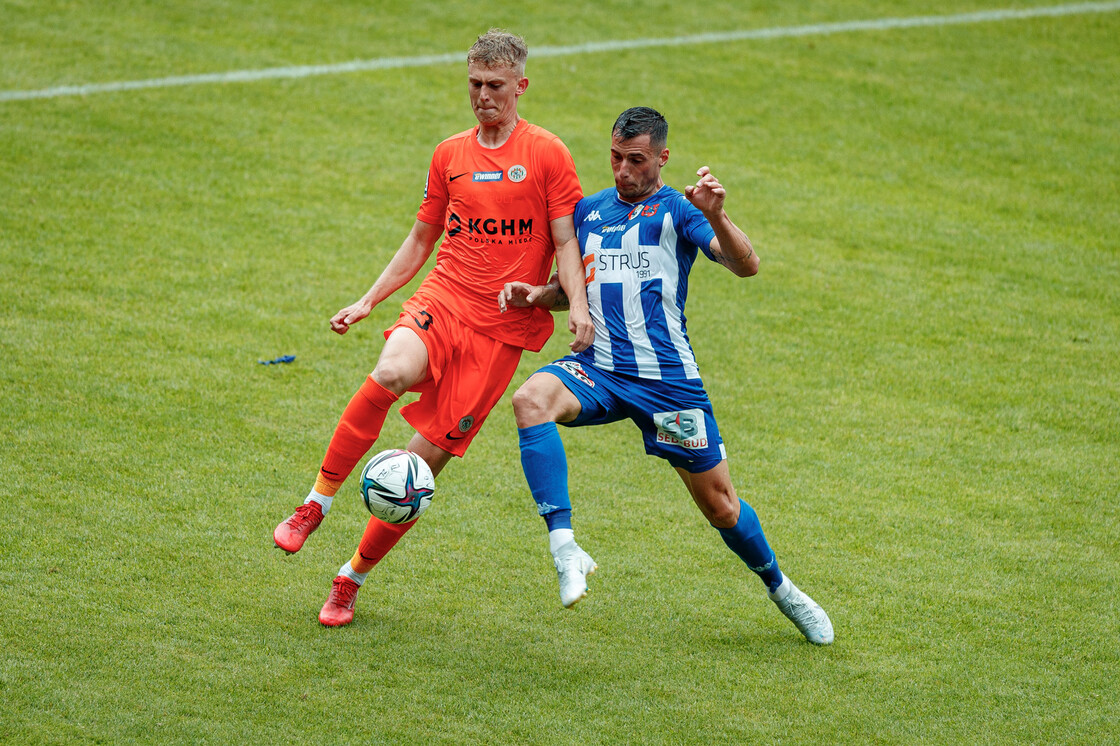 eWinner 2 liga: KGHM Zagłębie II Lubin - Pogoń Siedlce | FOTO