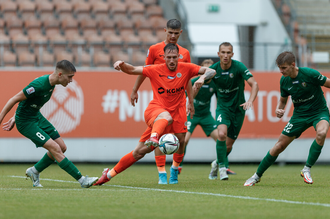 eWinner 2 liga: KGHM Zagłębie Lubin - Śląsk II Wrocław | FOTO