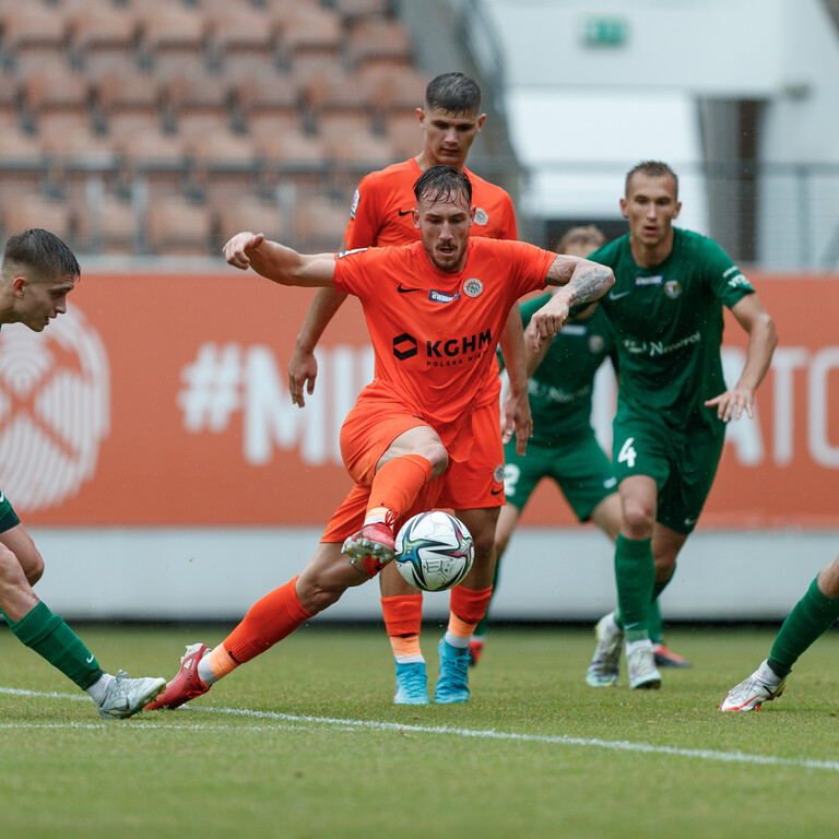 eWinner 2 liga: KGHM Zagłębie Lubin - Śląsk II Wrocław | FOTO