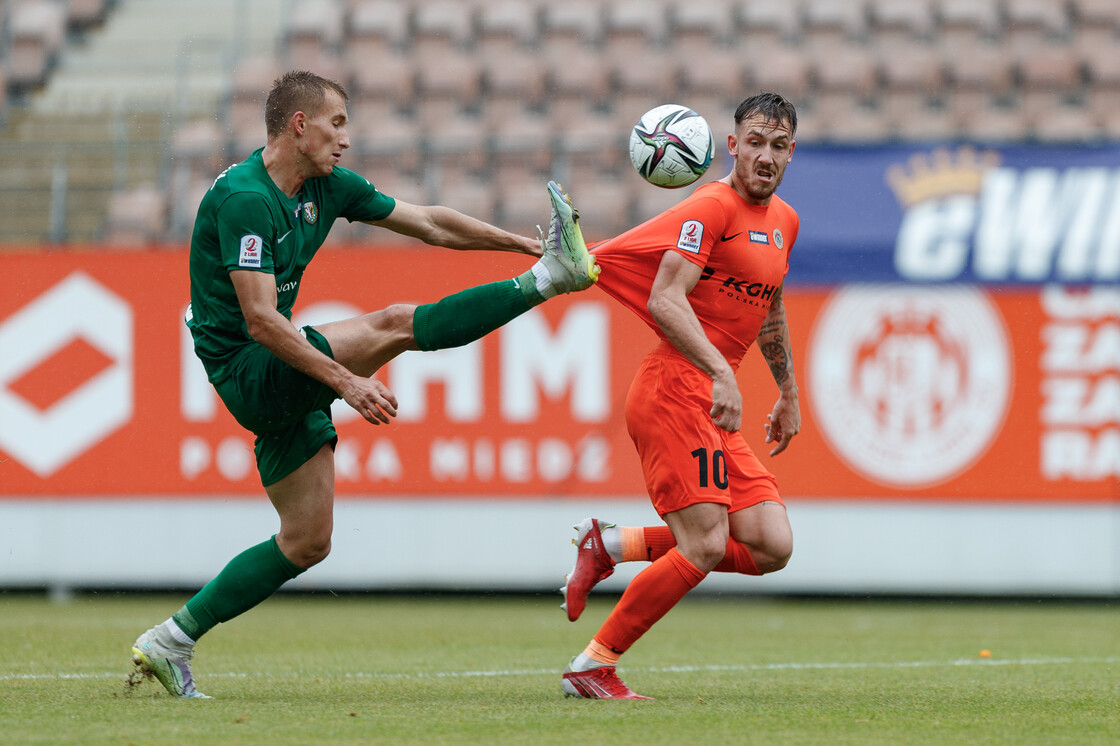 eWinner 2 liga: KGHM Zagłębie Lubin - Śląsk II Wrocław | FOTO