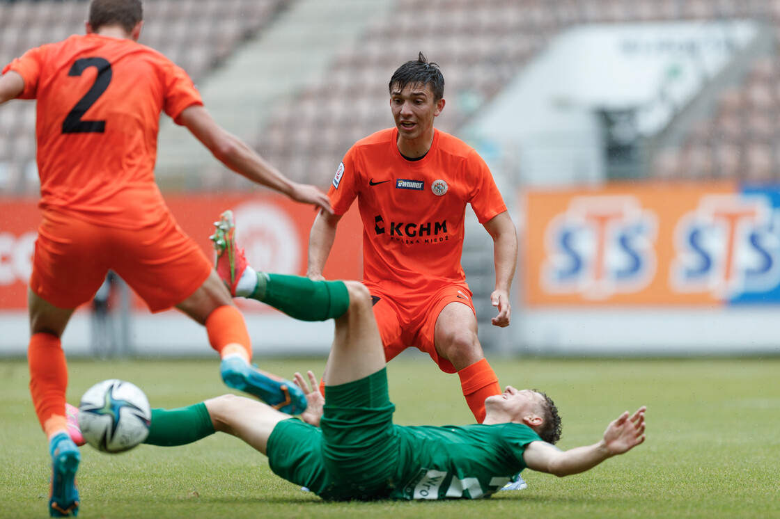 eWinner 2 liga: KGHM Zagłębie Lubin - Śląsk II Wrocław | FOTO