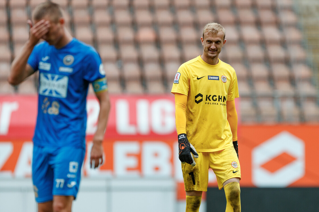 eWinner 2 liga: KGHM Zagłębie II Lubin - Hutnik Kraków | FOTO