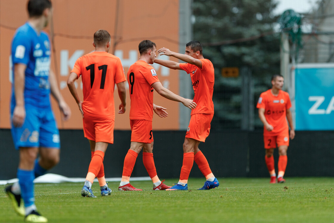 eWinner 2 liga: KGHM Zagłębie II Lubin - Hutnik Kraków | FOTO