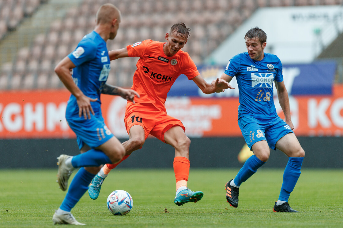 eWinner 2 liga: KGHM Zagłębie II Lubin - Hutnik Kraków | FOTO