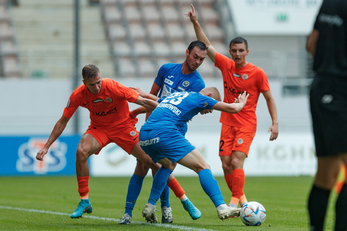 eWinner 2 liga: KGHM Zagłębie II Lubin - Hutnik Kraków | FOTO