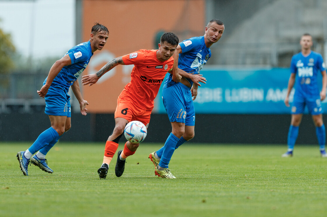 eWinner 2 liga: KGHM Zagłębie II Lubin - Hutnik Kraków | FOTO