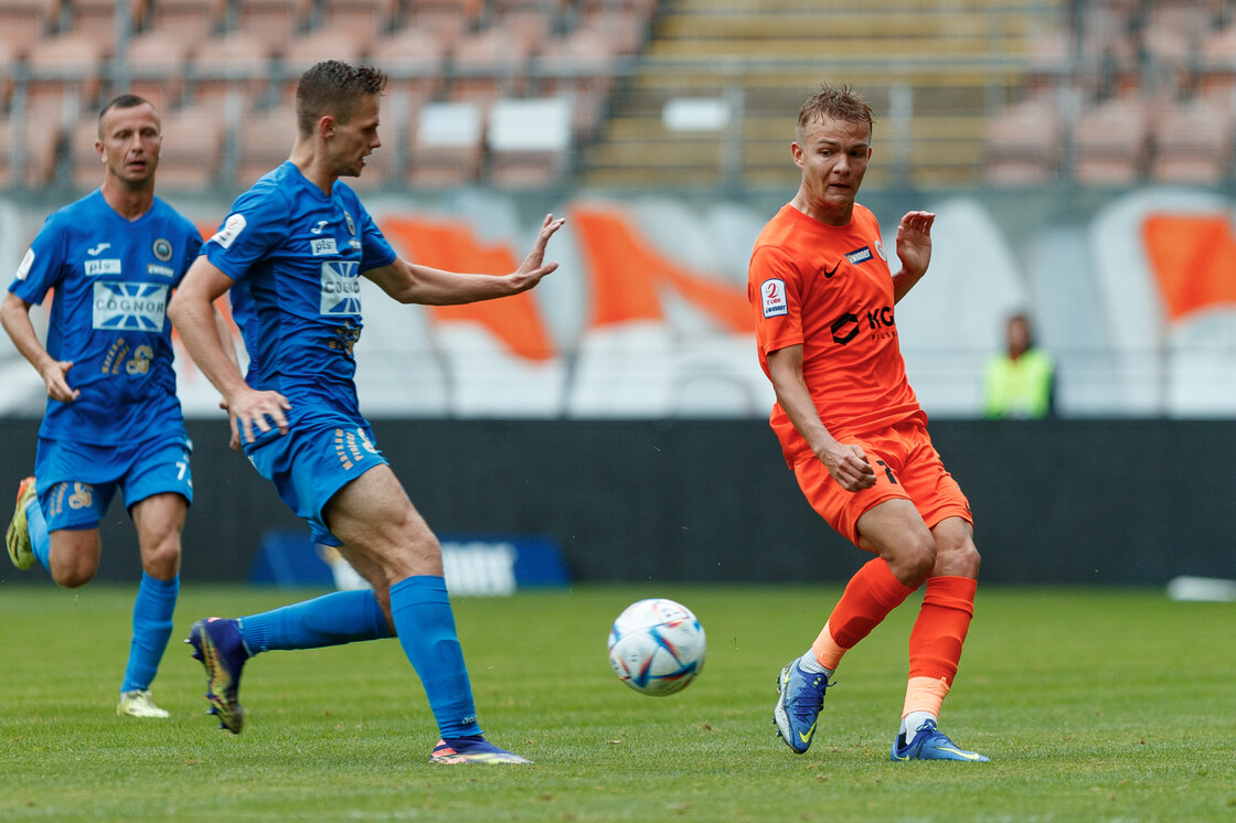 eWinner 2 liga: KGHM Zagłębie II Lubin - Hutnik Kraków | FOTO