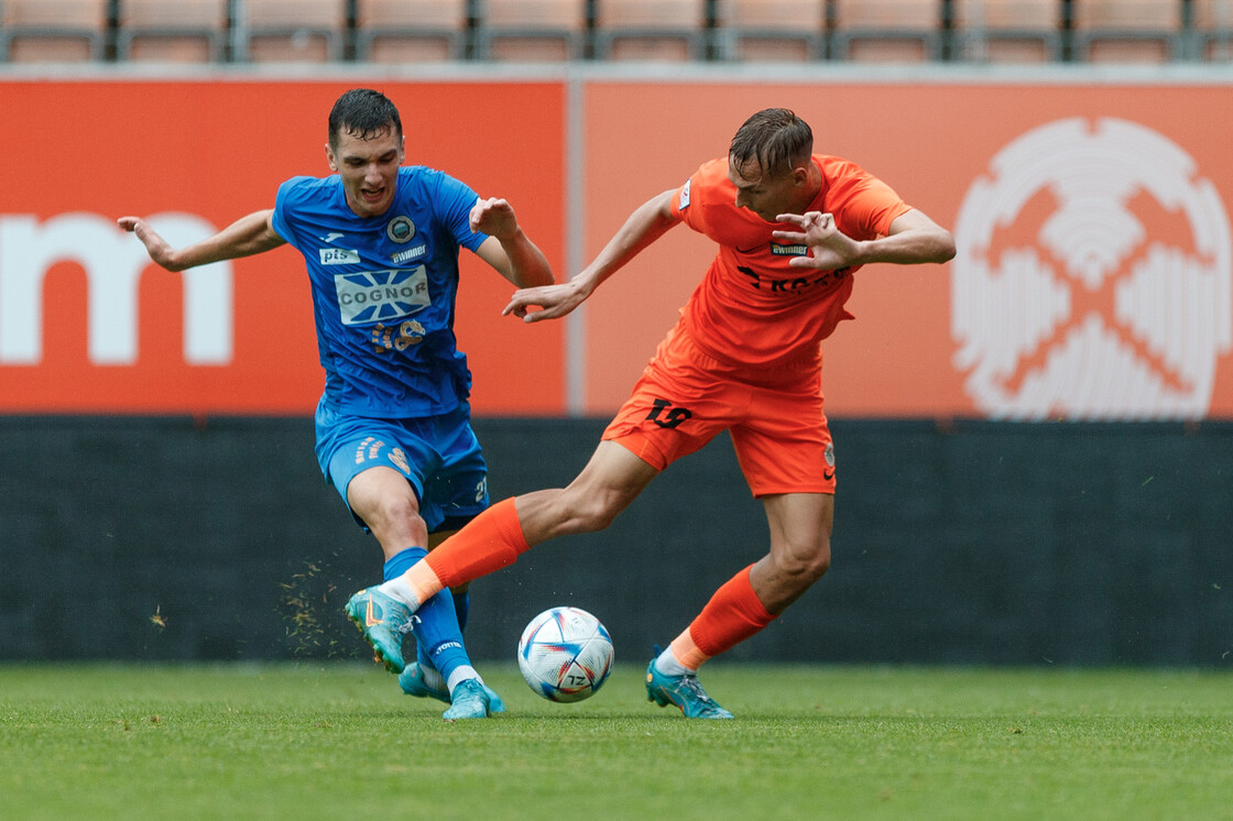 eWinner 2 liga: KGHM Zagłębie II Lubin - Hutnik Kraków | FOTO