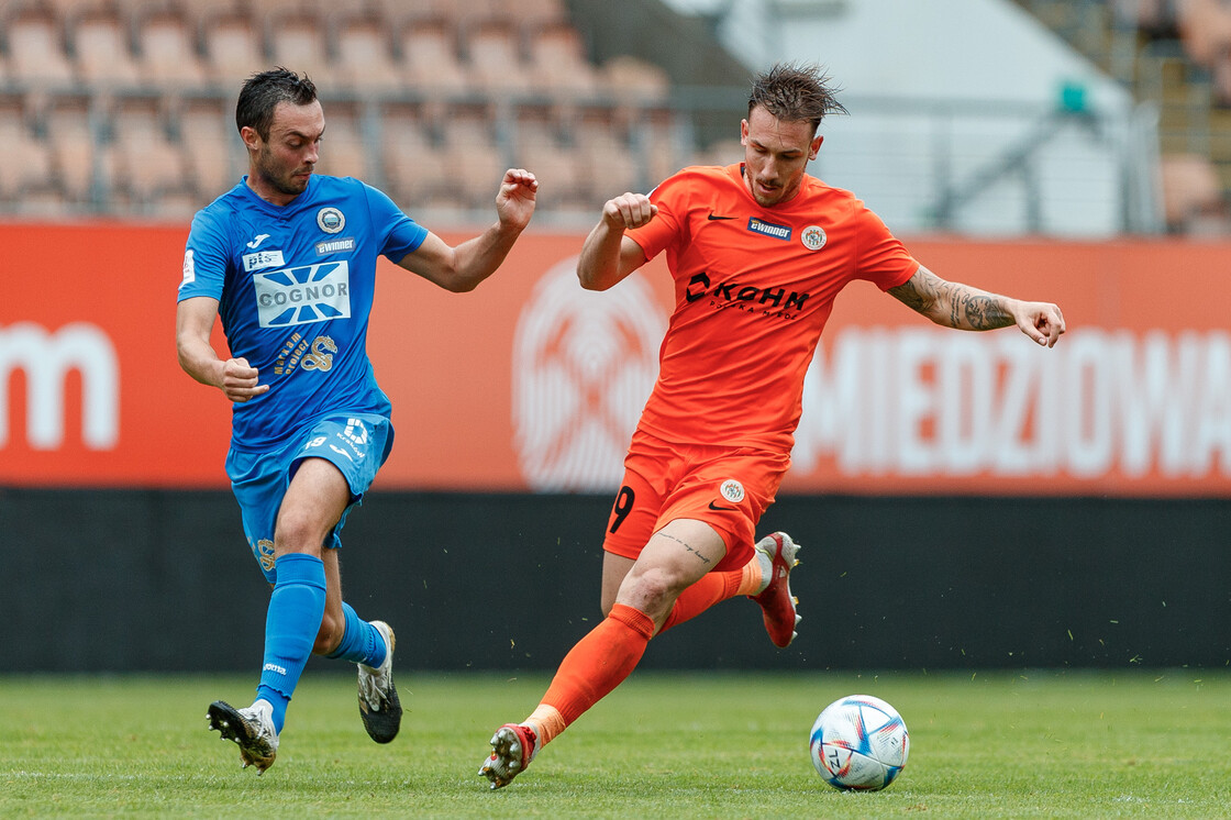 eWinner 2 liga: KGHM Zagłębie II Lubin - Hutnik Kraków | FOTO