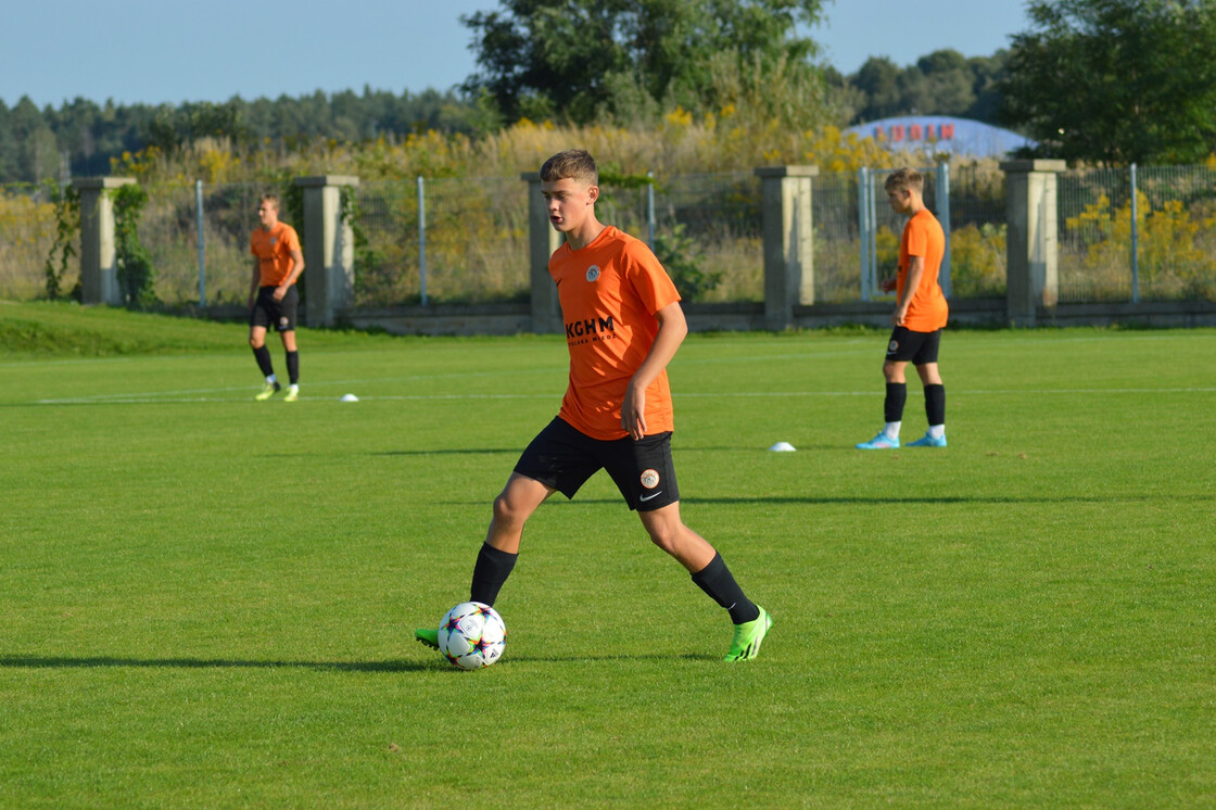 Trening drużyny U-19 w obiektywie