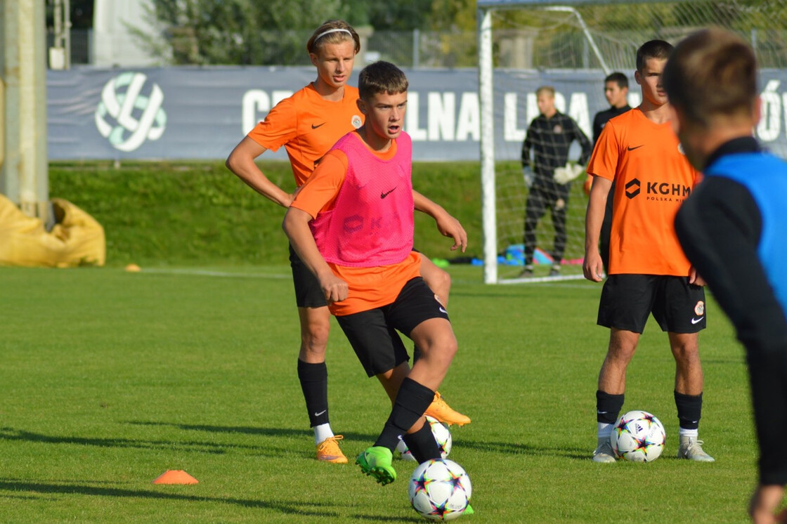 Trening drużyny U-19 w obiektywie