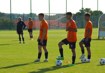 Trening drużyny U-19 w obiektywie