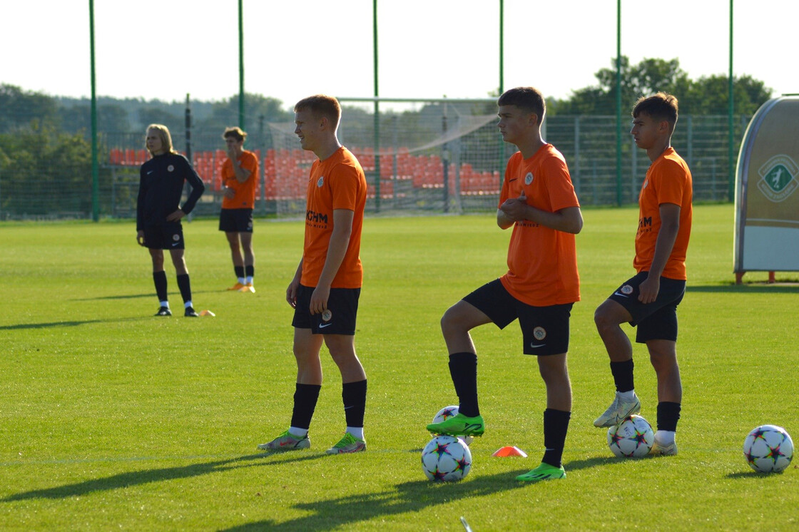 Trening drużyny U-19 w obiektywie Trening drużyny U-19 w obiektywie