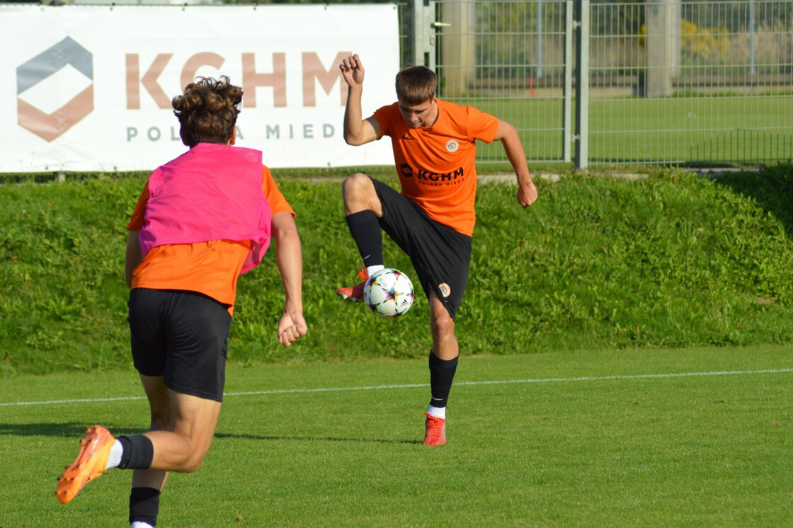 Trening drużyny U-19 w obiektywie