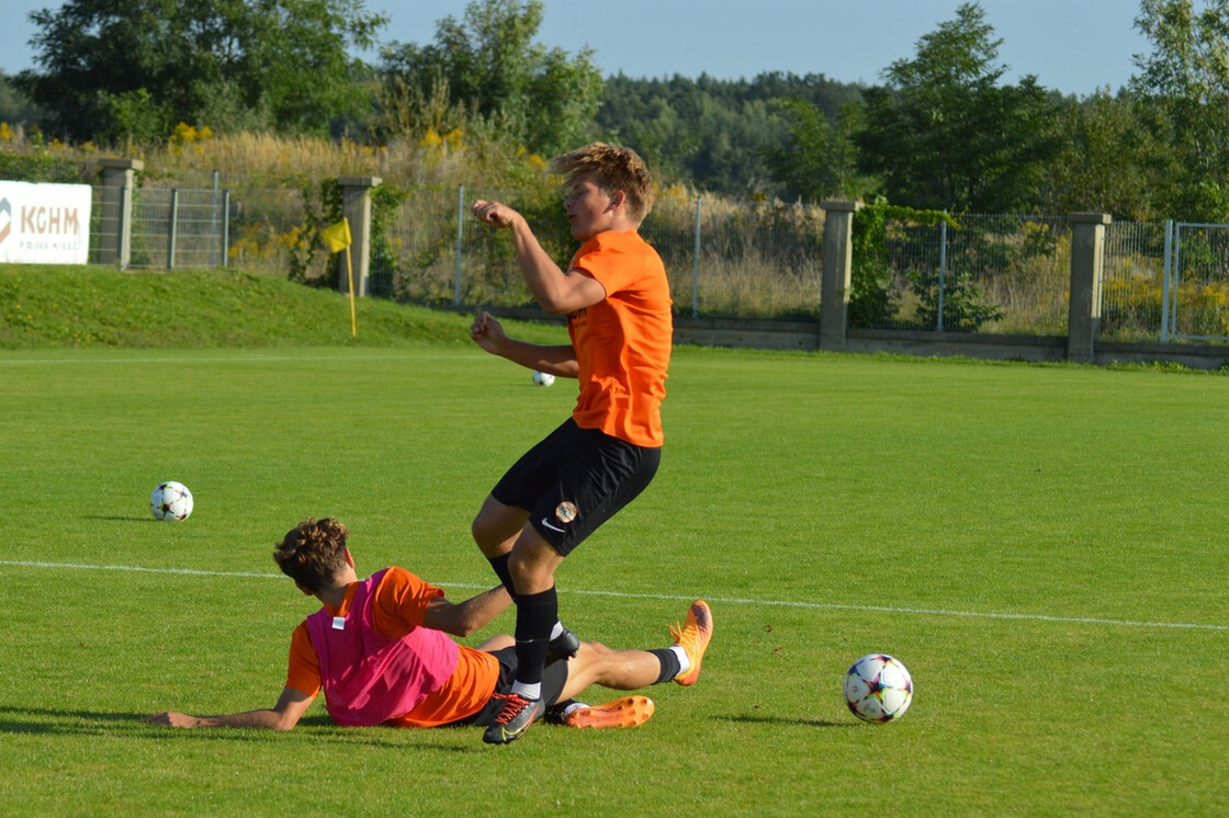 Trening drużyny U-19 w obiektywie