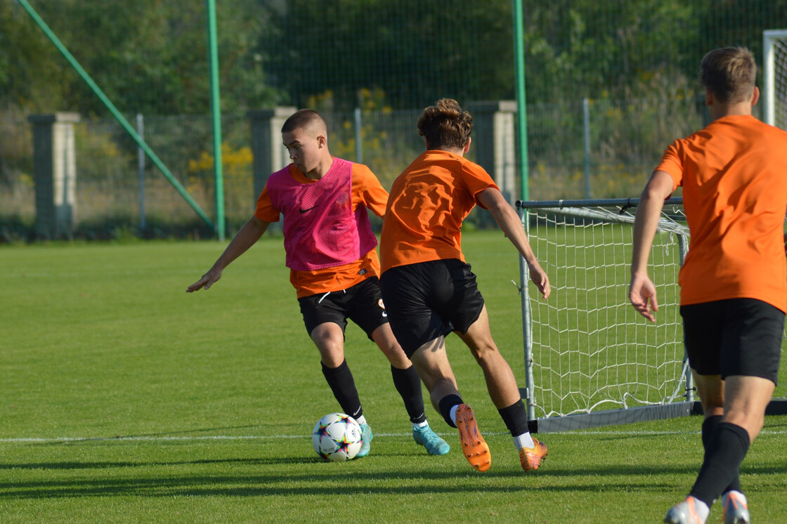 Trening drużyny U-19 w obiektywie