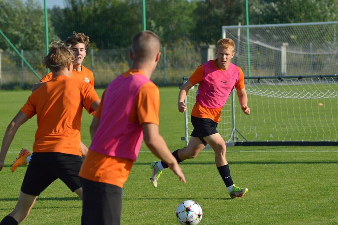 Trening drużyny U-19 w obiektywie