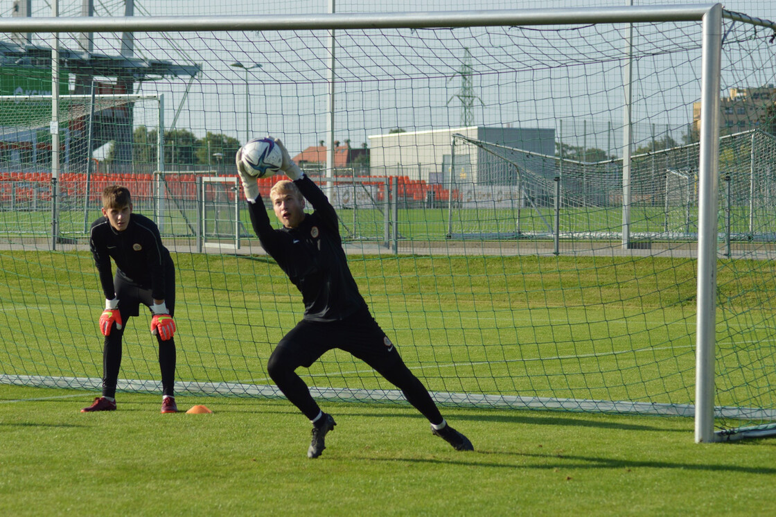 Trening drużyny U-19 w obiektywie