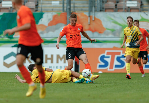 Kacper Terlecki po meczu z Ruchem Lwów