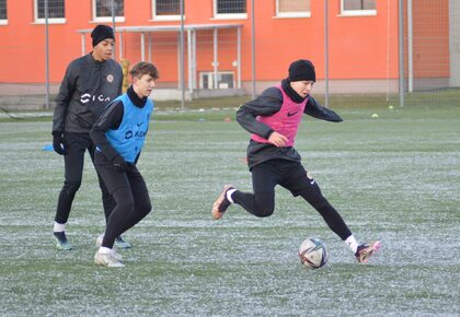 Poranny trening drużyn U17 i U16