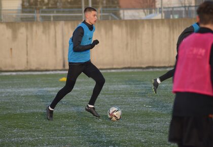 Poranny trening drużyn U17 i U16