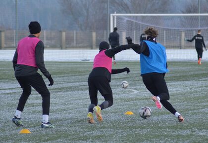 Poranny trening drużyn U17 i U16