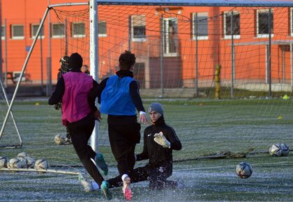 Poranny trening drużyn U17 i U16