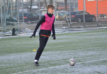 Poranny trening drużyn U17 i U16