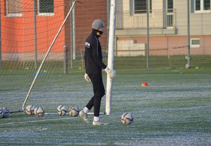 Poranny trening drużyn U17 i U16