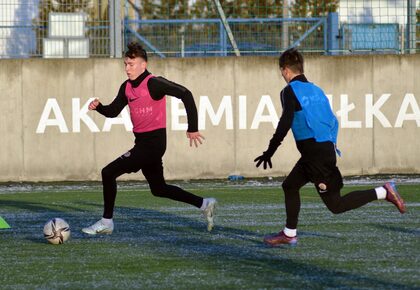 Poranny trening drużyn U17 i U16